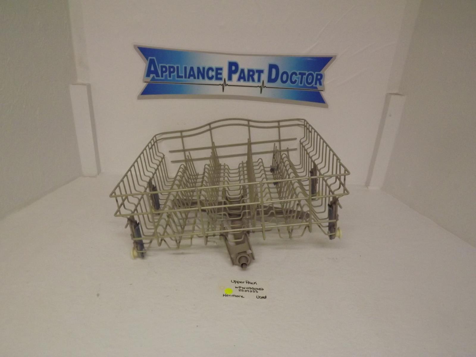 Kenmore Dishwasher WPW10350382 8539233 Upper Rack Used Kenmore Dishwasher WPW10350382 8539233 Upper Rack Used